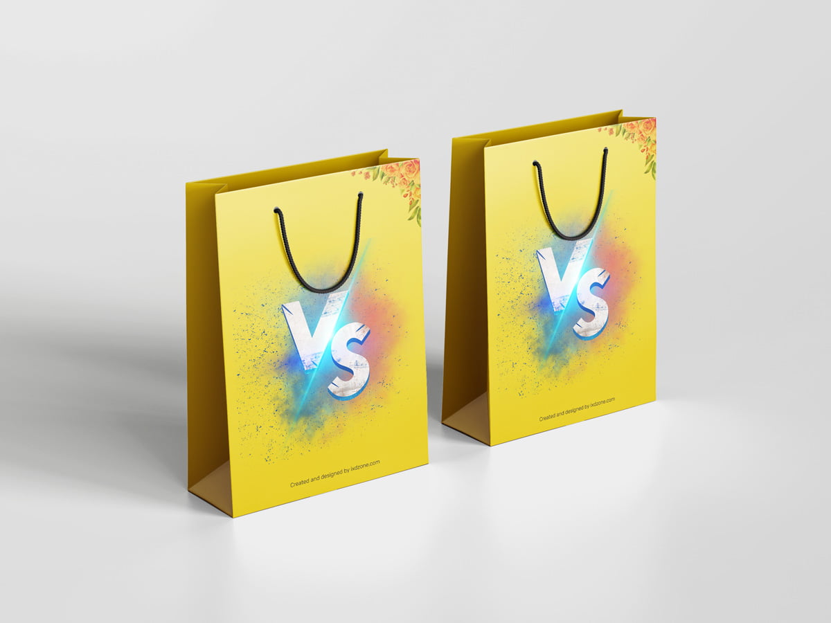 Download Download FREE Printed shopping Bag Mockup - Interaction Design Zone