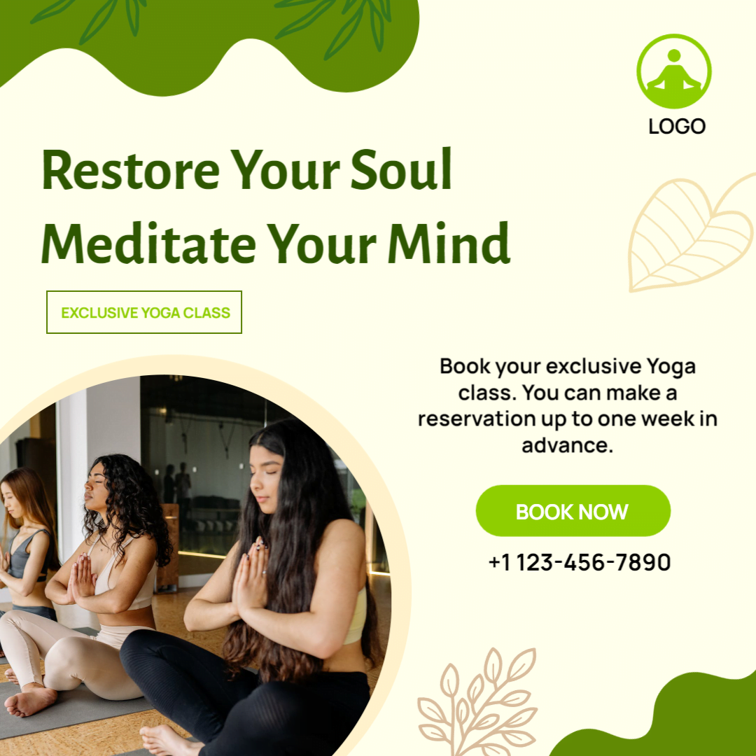 Restore Your Soul Meditate Your Mind Yoga Post