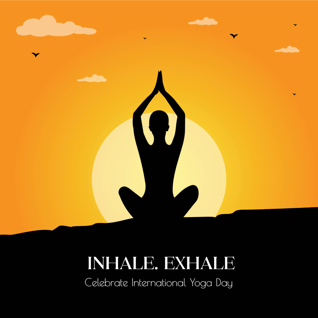 Customize and Share Your International Yoga Day Poster