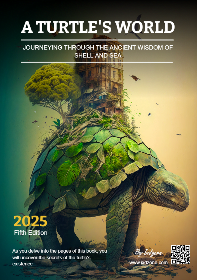 Customize and Print Your Exclusive 'A Turtle's World' Book Cover